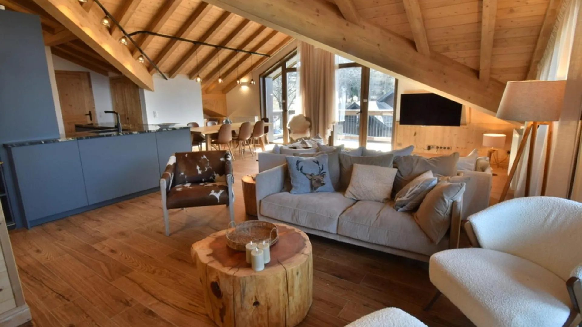 Superbe T4 A Plagne Montalbert Avec Cheminee, Wifi, Parking & Terrasse - Fr-1-755-28 La Plagne